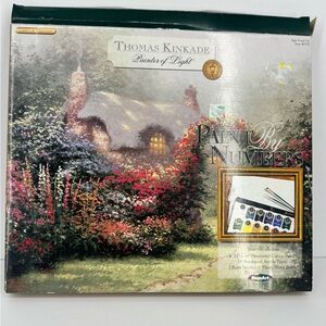 Thomas Kinkade Painter Of Light Paint By Numbers Glory Of Morning #9750 Vintage